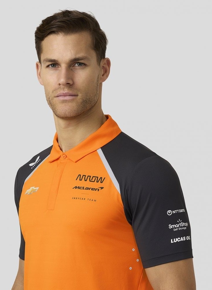 McLaren OFFICIAL McLAREN INDYCAR TEAM POLO SHIRT - Image 5