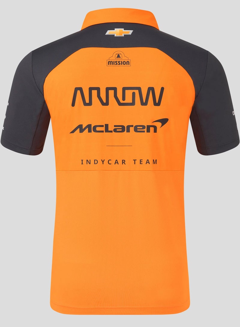 McLaren OFFICIAL McLAREN INDYCAR TEAM POLO SHIRT - Image 3