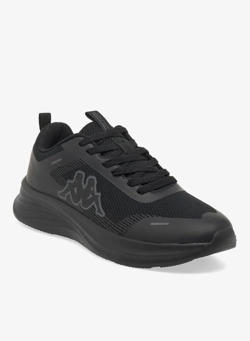 Kappa BLACK Men Logo Print Lace-Up Sports Shoes for Men | Best Price UAE