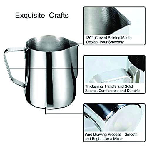 AURA DECOR AuraDecor Candle Make Pouring Pot and Stirring Spoon (Mug Capacity 800ml)|| Candle Making || Craft Material || Mug and Spoon || Pack of -1 - Image 4