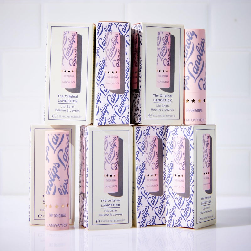 Lanolips Lanostick - Moisturizing Lanolin Lip Balm Stick for Dry, Cracked Lips - Moisturizer with Lanolin, Castor Oil, Jojoba Oil, Shea Butter for Hydration (3.3g / 0.116oz) - Image 5