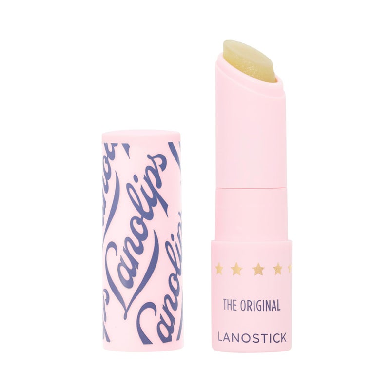 Lanolips Lanostick - Moisturizing Lanolin Lip Balm Stick for Dry, Cracked Lips - Moisturizer with Lanolin, Castor Oil, Jojoba Oil, Shea Butter for Hydration (3.3g / 0.116oz) - Image 1