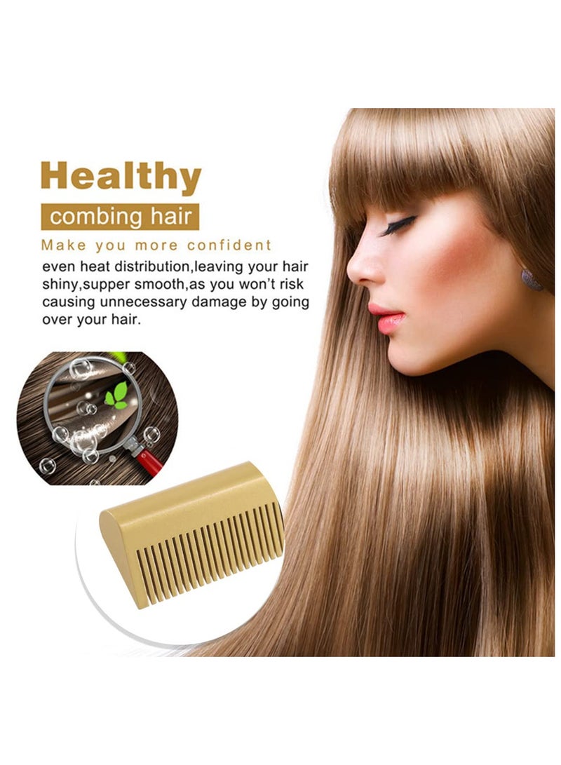 Generic Heat Hot Ceramic Curling Electric Straightening Pressing Comb Hair Straightener Curler For Natural Hair and Beards Flat Iron Designed - Image 4