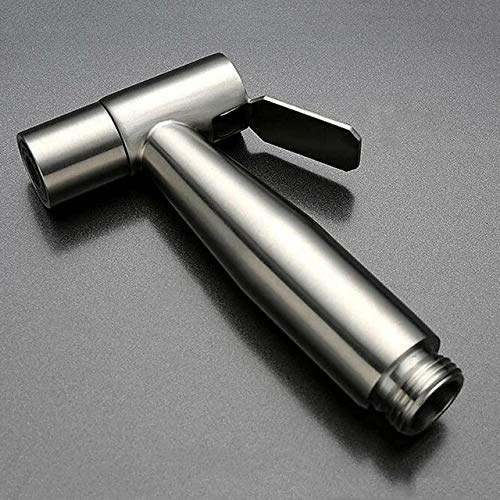 Marcoware Stainless Steel Health Faucet for Bathroom/Jet Spray for Toilet Shower Faucet, Silver, Brushed Finish (Gun Only) - Image 5