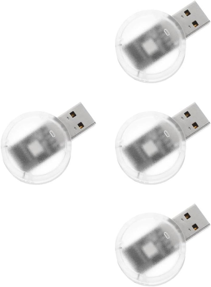Zerodeko 4 Pack Voice Control Night Light Plug and Play Color Changing LED for Bedrooms - Image 1
