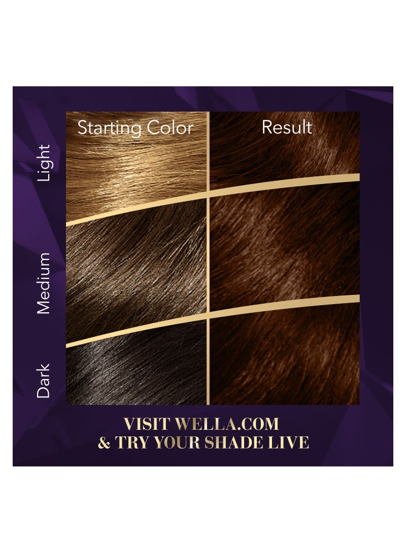 Wella Koleston كريم صبغة زيت ويلا كولستون - بني مسائي بارد 4/15 - Image 3