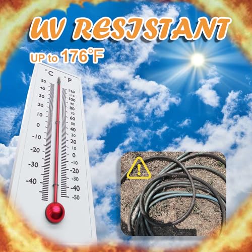 Cupohus RV Water Hose 10FT with Strain Relief Ends, Kink-Resistant Drinking Water Hose, 5/8''ID Potable Food Grade Hose with Storage Strap for RV, Marine, Camper, Truck, Car, Garden - Image 4
