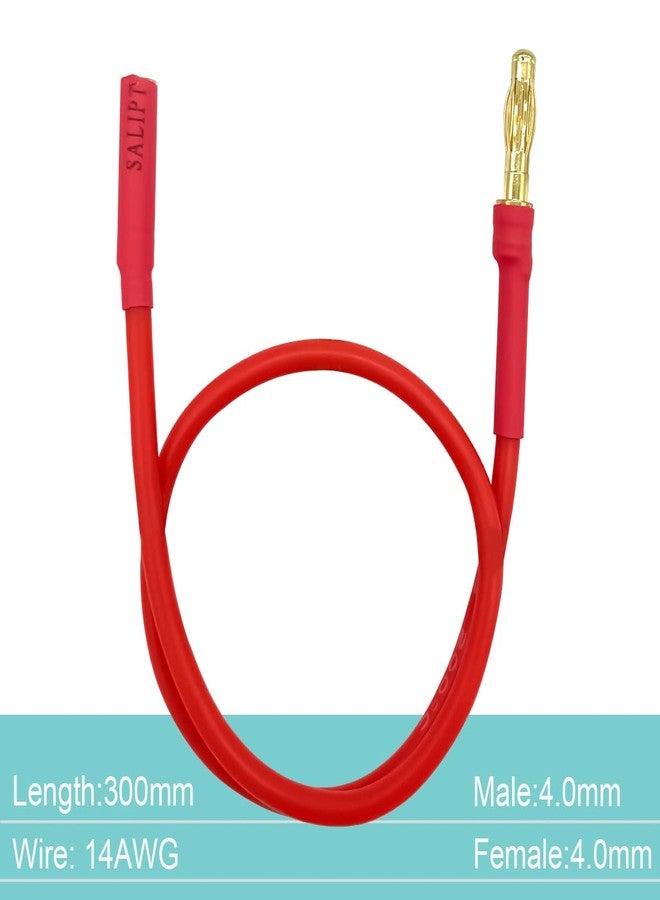 FLY RC 6PCS 4.0mm Banana Gold Bullet Connector Extension Cable for RC Brushless Motor ESC Extension Cable Wire RC Car Boat Parts - Image 4