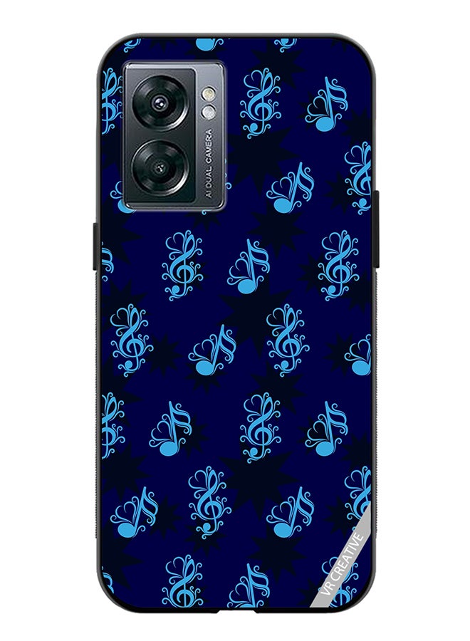 VR CREATIVE Protective Case Cover For Oppo A57 5G Music Pattern Design Multicolour - Image 1