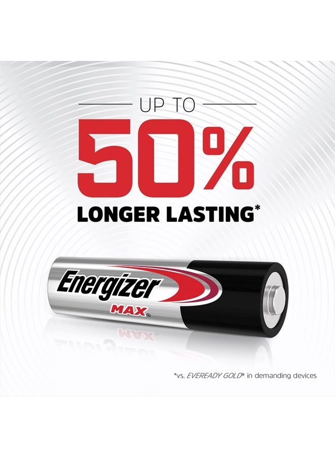 Energizer بطاريات E91BW12EM AA (12 قطعة)، بطارية قلوية مزدوجة A ماكس - Image 2