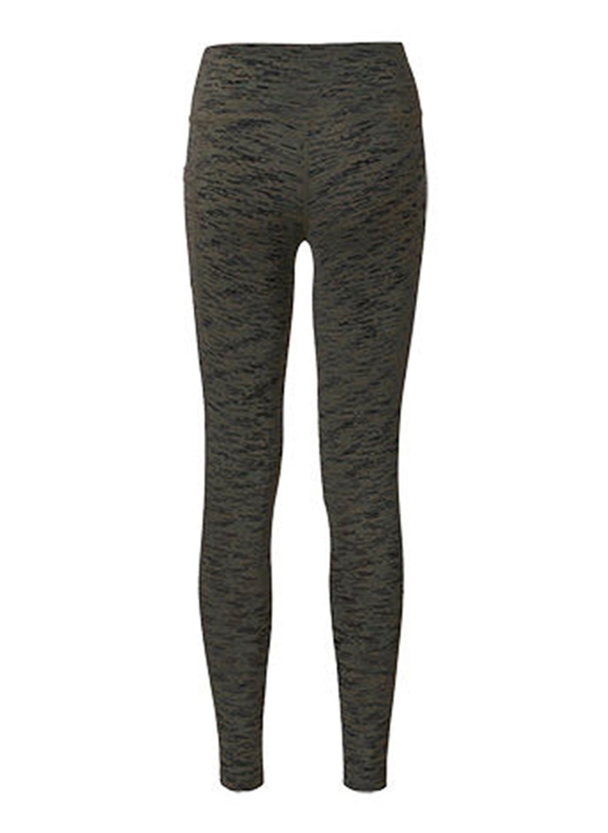 Tchibo Women Heather Full Length Sport Tight, Green  - Image 2