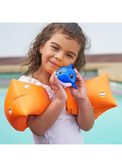 ROBO ALIVE Robo Alive Junior Baby Shark New Silicon Fins Version Swimming Mini Baby Shark (3 Pack) by ZURU  - Image 2
