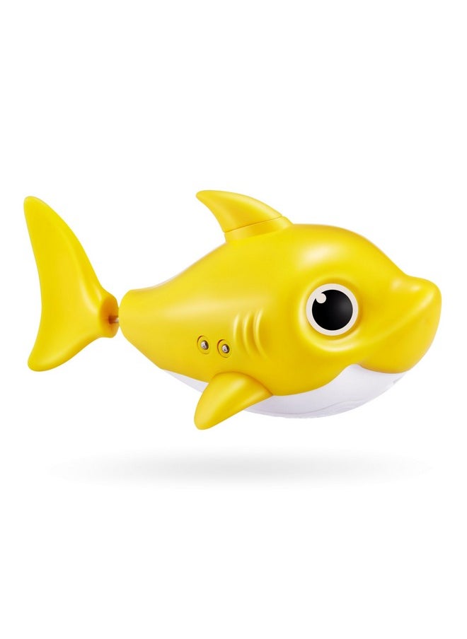 ROBO ALIVE Robo Alive Junior Baby Shark New Silicon Fins Version Swimming Mini Baby Shark (3 Pack) by ZURU  - Image 5
