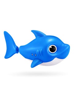 ROBO ALIVE Robo Alive Junior Baby Shark New Silicon Fins Version Swimming Mini Baby Shark (3 Pack) by ZURU  - Image 3