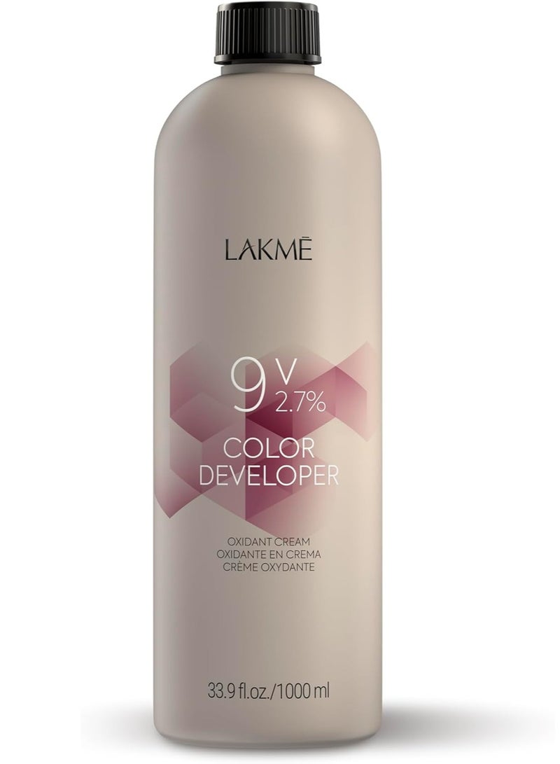 LAKME Oxidant Cream Color Developer 9 Vol 2.7% 1000 ml - Image 2