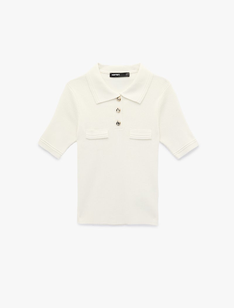 KOTON Polo Neck Sweater - Image 3