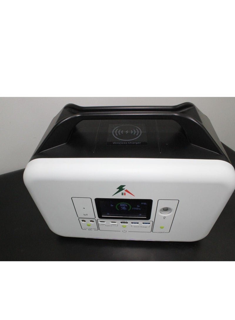 NSL1000 1008Wh Portable Power Station, LiFePO4 Battery, Wireless Mobile Charger, 60 Min Fast Charging, Smart App in Android and IOS, 1000W AC Outlets, Solar Generator for Outdoor Camping/RVs/Home Use - Image 2