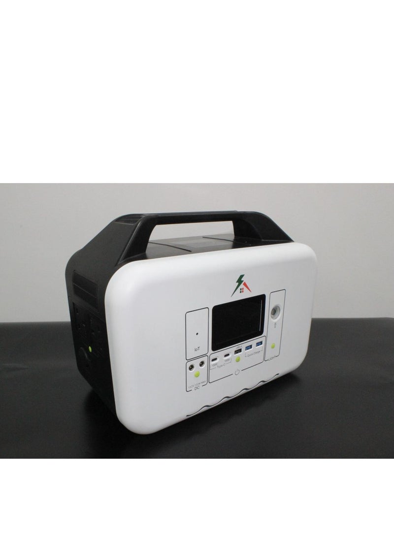 NSL1000 1008Wh Portable Power Station, LiFePO4 Battery, Wireless Mobile Charger, 60 Min Fast Charging, Smart App in Android and IOS, 1000W AC Outlets, Solar Generator for Outdoor Camping/RVs/Home Use - Image 1
