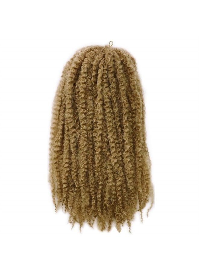 BAISAI Marley Hair Twist Braiding Hair 18 Inch 1 Pack Long Afro kinky Twist Crochet Hair Marley Twist for Butterfly Locs Crochet Hair(27#) - Image 4
