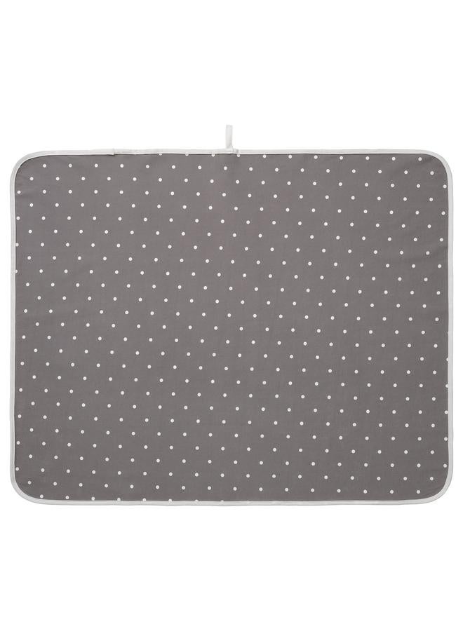 Zaboon Babycare Mat, Dotted/Grey, 90X70 Cm - Image 1