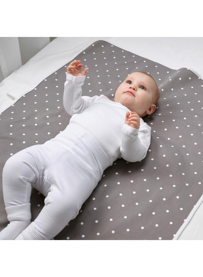 Zaboon Babycare Mat, Dotted/Grey, 90X70 Cm - Image 2