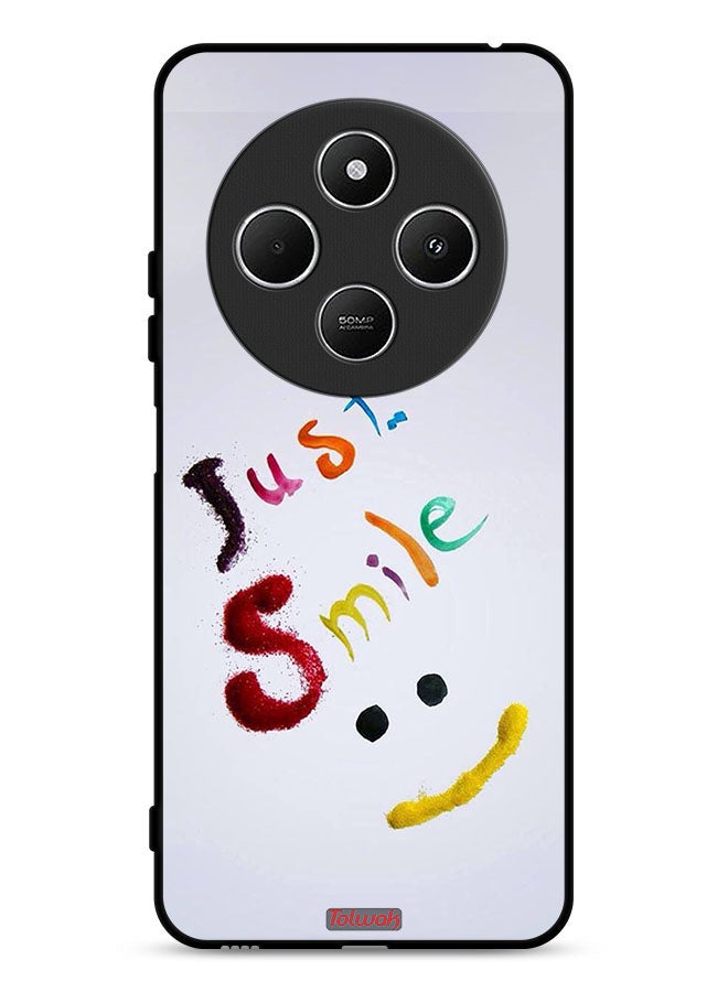 Tolwak Xiaomi Redmi 14C 4G Protective Case Cover Just Smile - Image 1