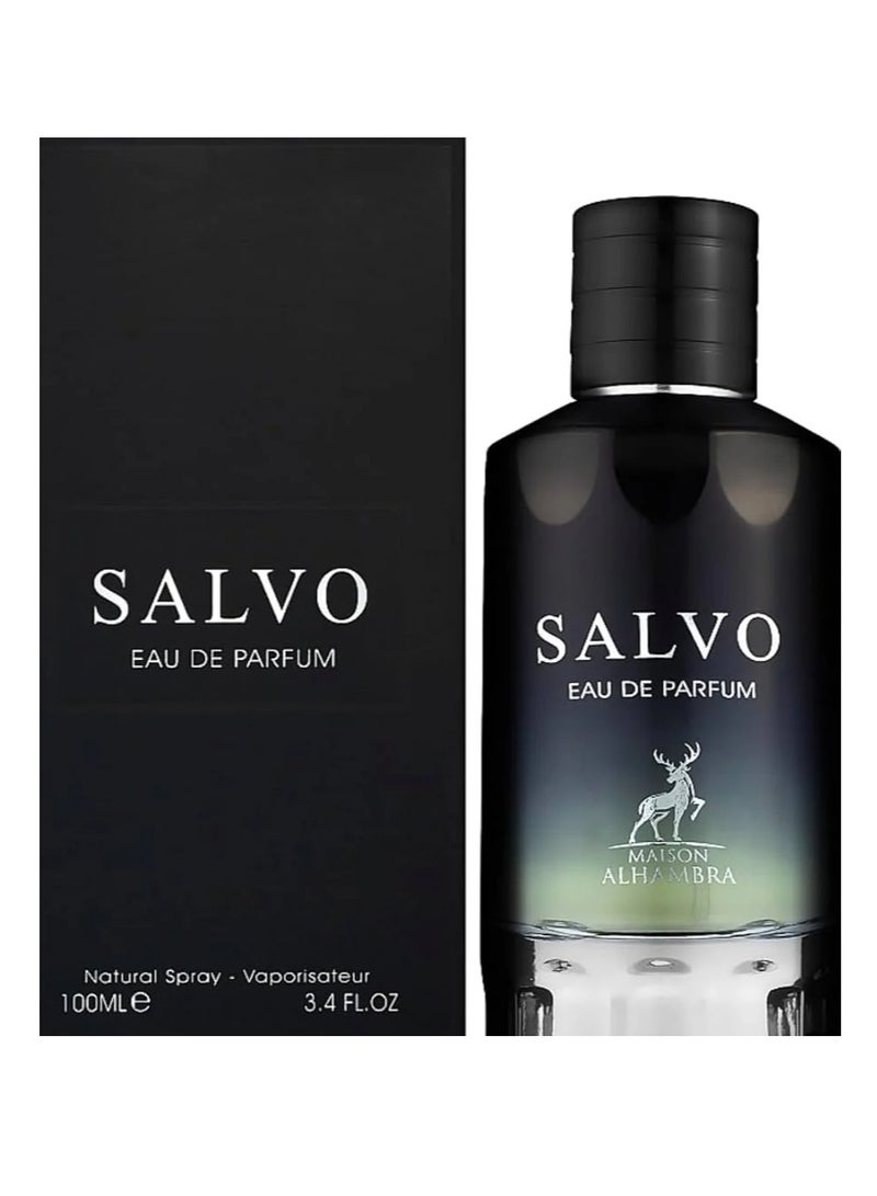 MAISON ALHAMBRA Salvo Eau De Parfum for Men - 100ml (Inspired by Sauvage Eau de Parfum) - Image 1