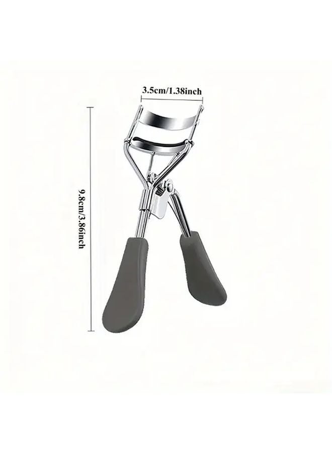 Random Color Eyelash Curler Wide Angle Dome Spring Loaded Pastel Portable Beauty Tool - Image 4