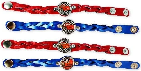 Parti Dükkanım My Party Shop Cars Bracelet (6 Pieces)
