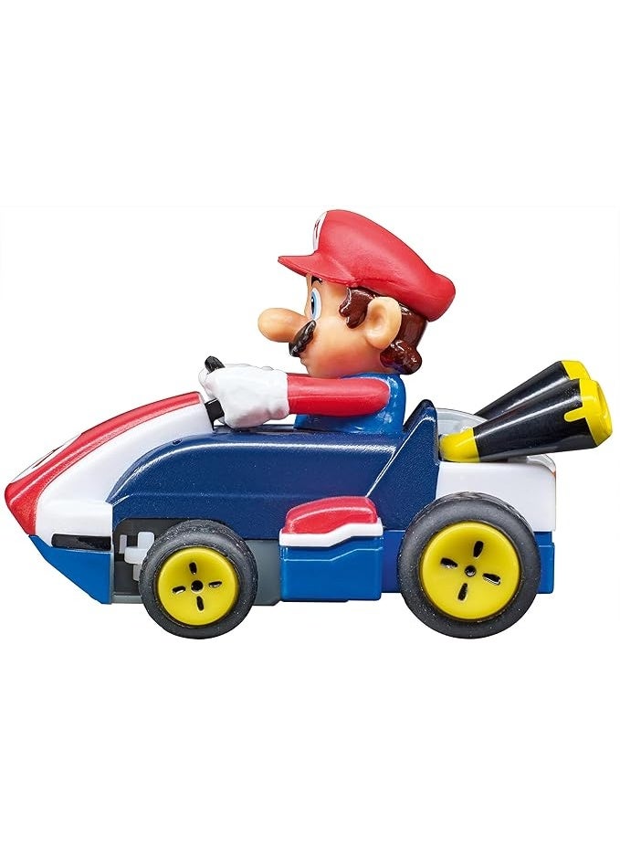 كاريرا Carrera RC Mario Kart Mini RC Mario 1:50 , For Children and Adults, Boys & Girls, Unique Original Licence, Instant Driving Fun with Ready to Run,Red Brand: Carrera - Image 4