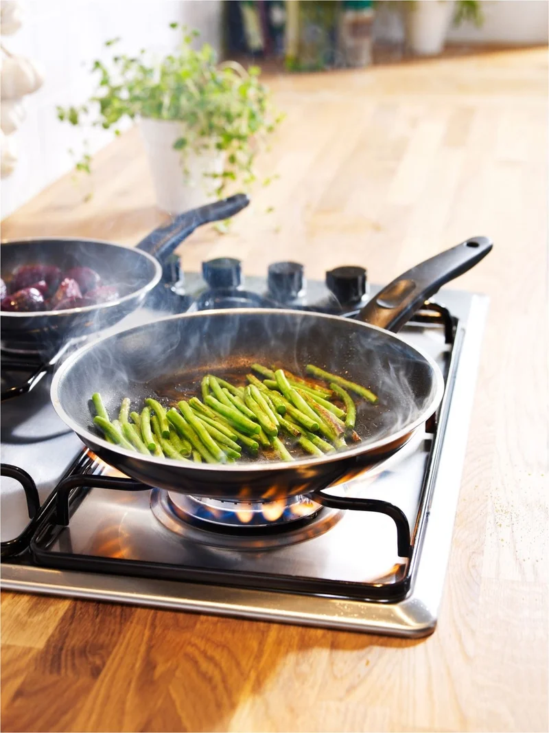 Ikea Kavalkad Frying Pan Black