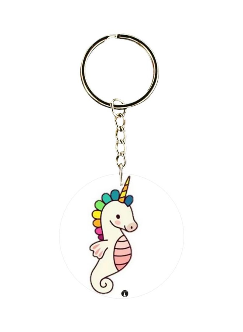 RKN Unicorn Printed Keychain