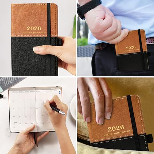 Lemome 2026 Pocket Calendar - 2026 Pocket Planner for Purse, January to December 2026, 6.4'' x 3.8 - Image 5