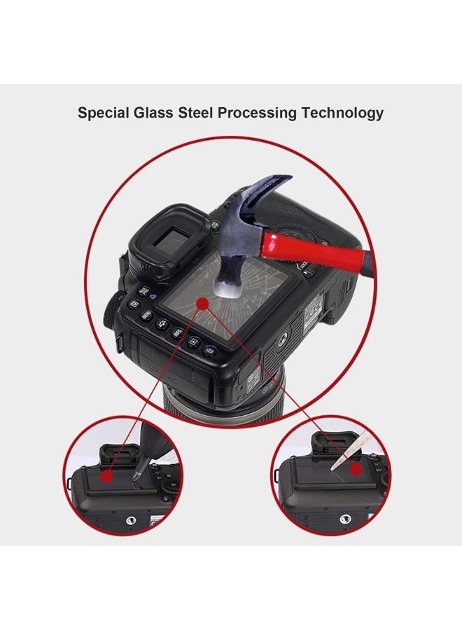 STSEETOP Screen Protector for Nikon D7500 with Clip-On Frame - Shatterproof Snap Installation, No Adhesive or Bubbles, Anti-Scratch Edge Protection - Image 2