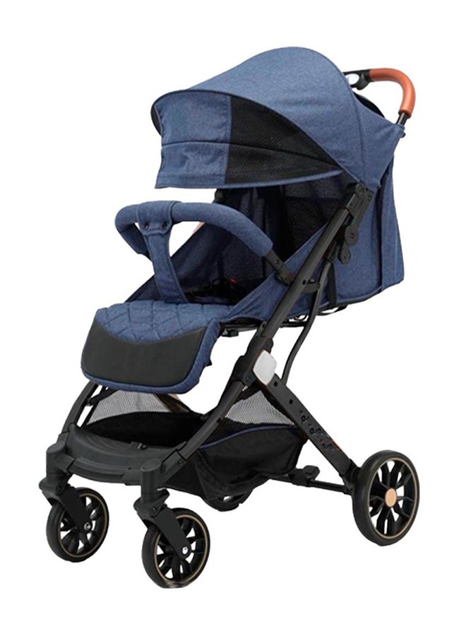 ستار كيدز عربة أطفال قابلة للطي ومزود بأوضاع استلقاء متعددة ومظلة قابلة للتعديل - Image 1