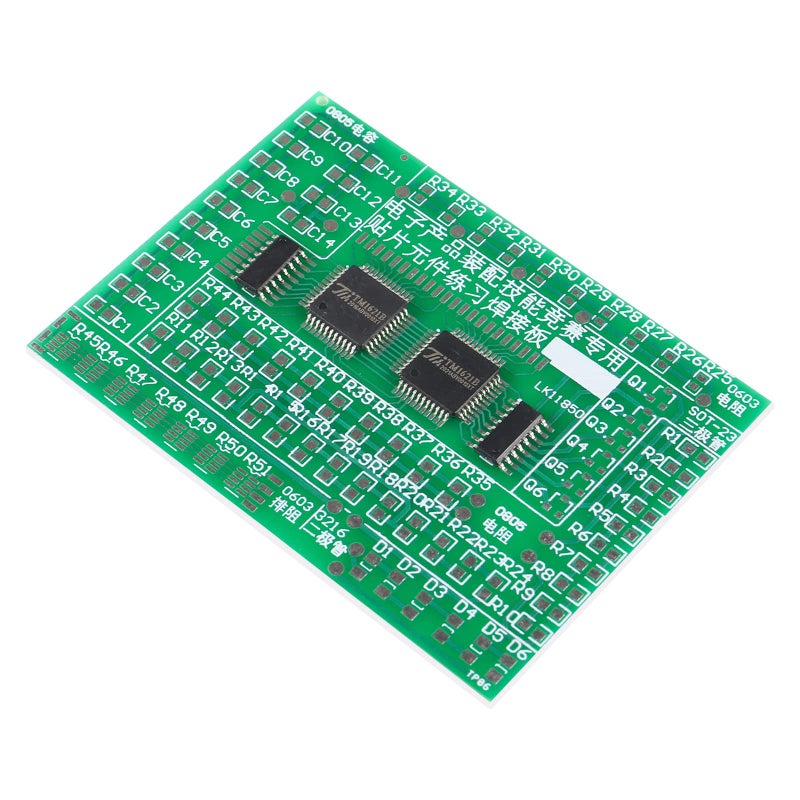 AEDIKO DIY SMD/SMT Components Practice Board Soldering Skill Training Kit - Image 2