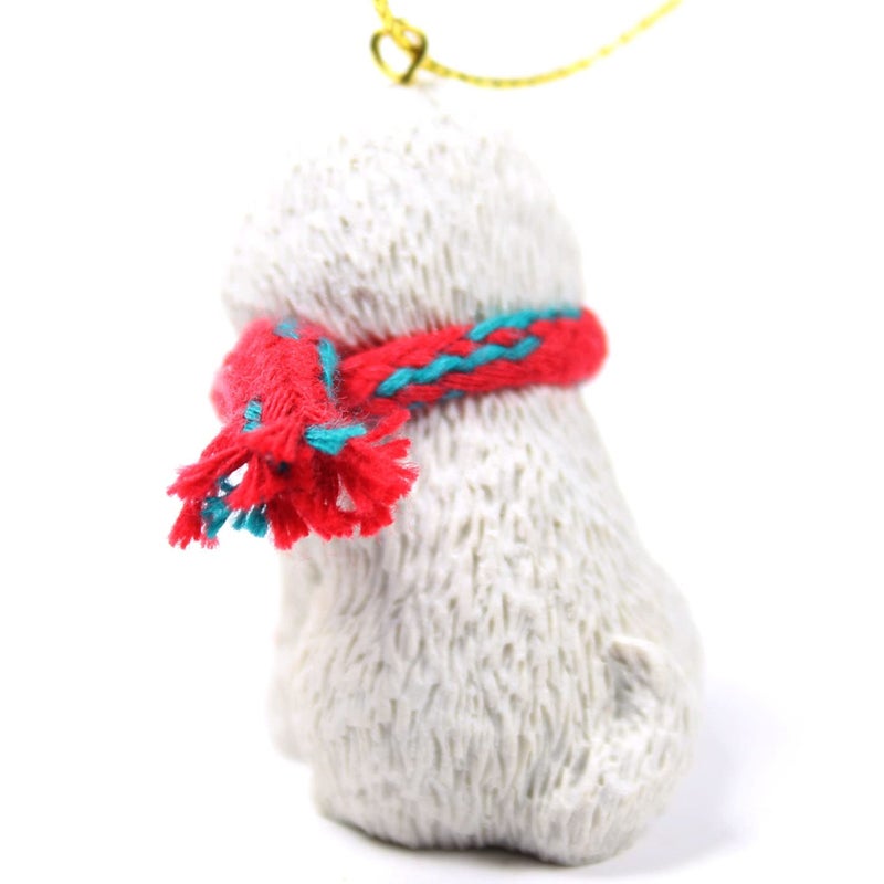Conversation Concept مفاهيم المحادثة Bichon Fried Tiny Miniature واحدة زخرفة عيد الميلاد - مبهجة! - Image 2