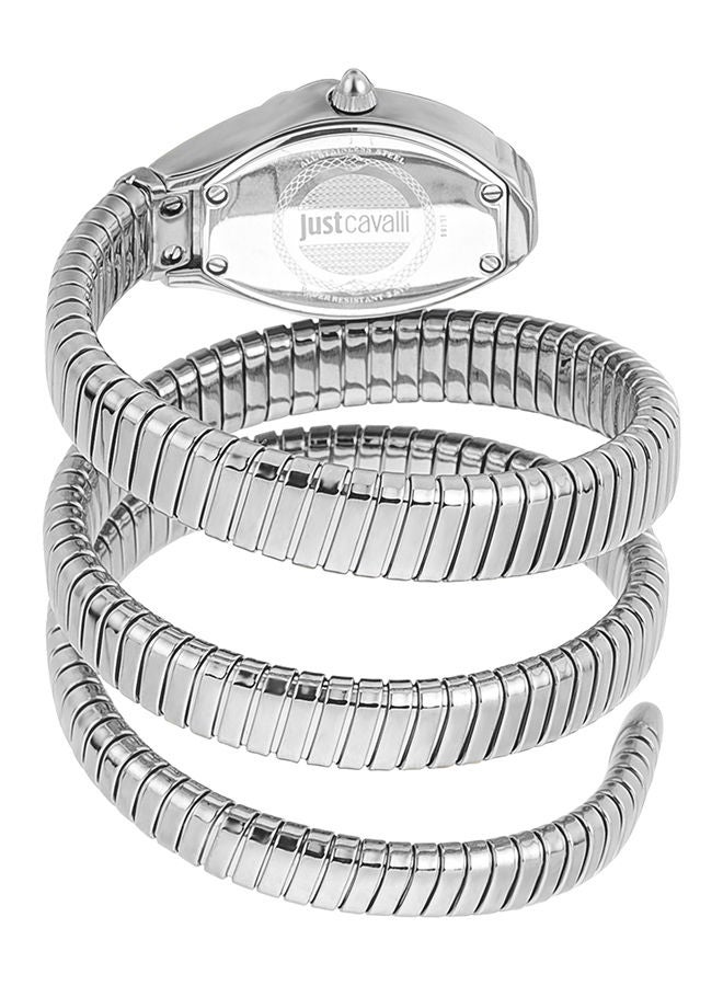 Just Cavalli Women's Analog Asymmetrical Shape Stainless Steel Wrist Watch JC1L184M0015 - 22 Mm - Image 3