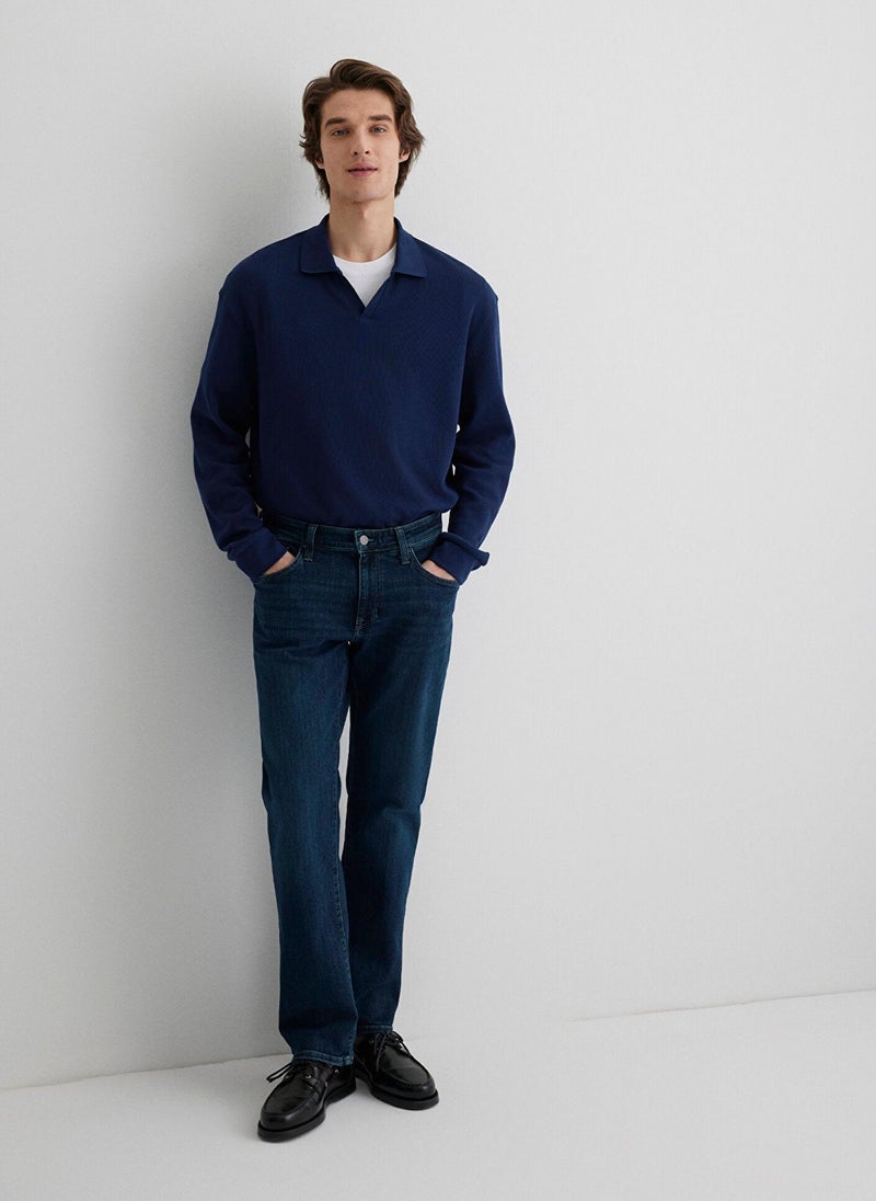 MAVI Martin Deep Brushed Mavi Premium Jean Pants - Image 2