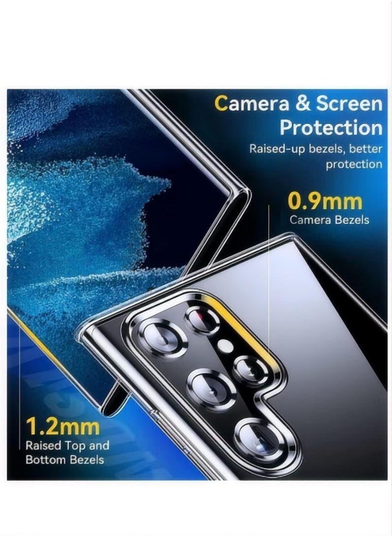 Generic - Case Cover Clear for Samsung Galaxy S24 Ultra with Support Magsafe Charger Charging Thin Shockproof and Transparent Non-yellow Case - Image 1