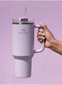 Stanley H2.0 Stainless Steel Tumbler for Water, Iced Tea, Coffee, Smoothies 40 Oz, Purple