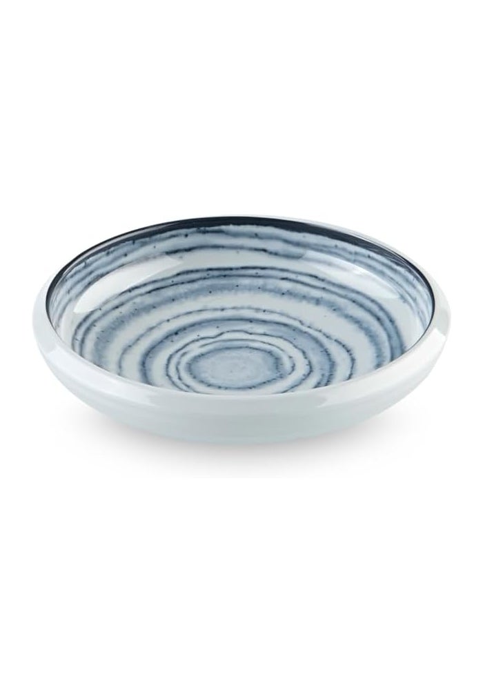 Servewell Harmony Melamine Round Dish 6" Spiral Star Dots 15.3x3.5cm - Image 1