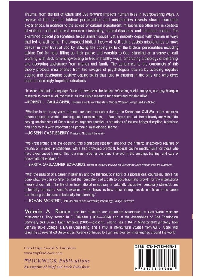 Trauma and Coping Mechanisms among Assemblies of God World Missionaries  - Image 2