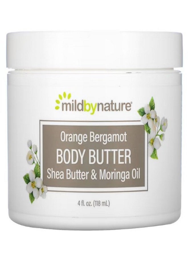 mild by Nature Orange Bergamot Body Butter 4 fl oz 118 ml  - Image 1