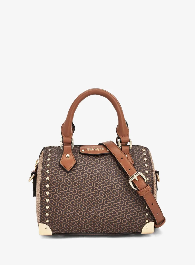 Celeste Textured Crossbody Bag With Adjustable Strap