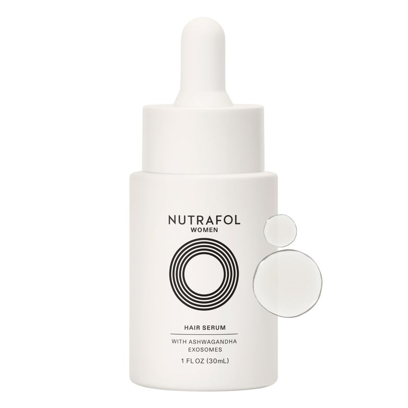 Nutrafol Women's Hair Serum, Supports Visibly Thicker and Stronger Hair, Vegan, Lightweight and Fast-Absorbing - 1 Fl Oz, 1 Bottle - Image 1