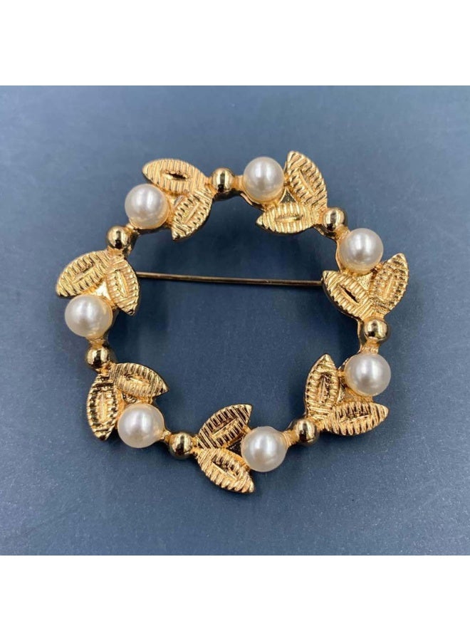 Mark Fairwhale Fashionable Baroque Zinc Alloy Brooch 