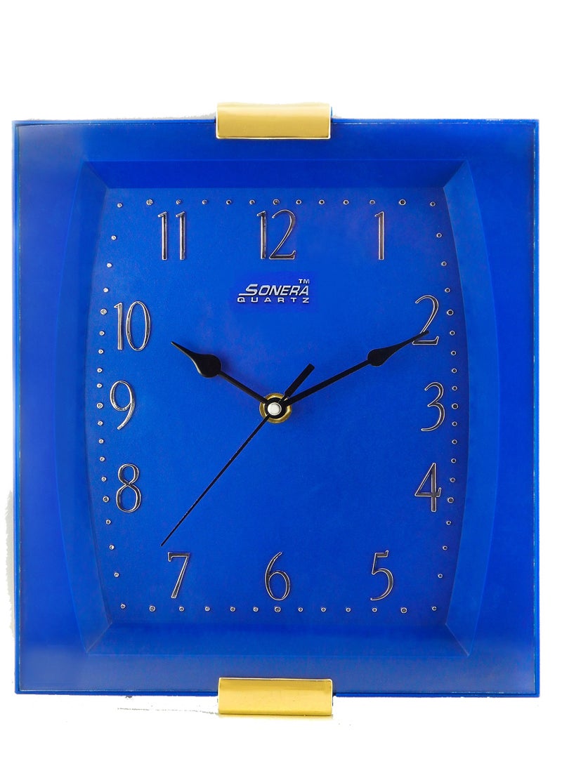 Sonera Wall Clock -2061-Analog -Quartz -Blue - Image 1