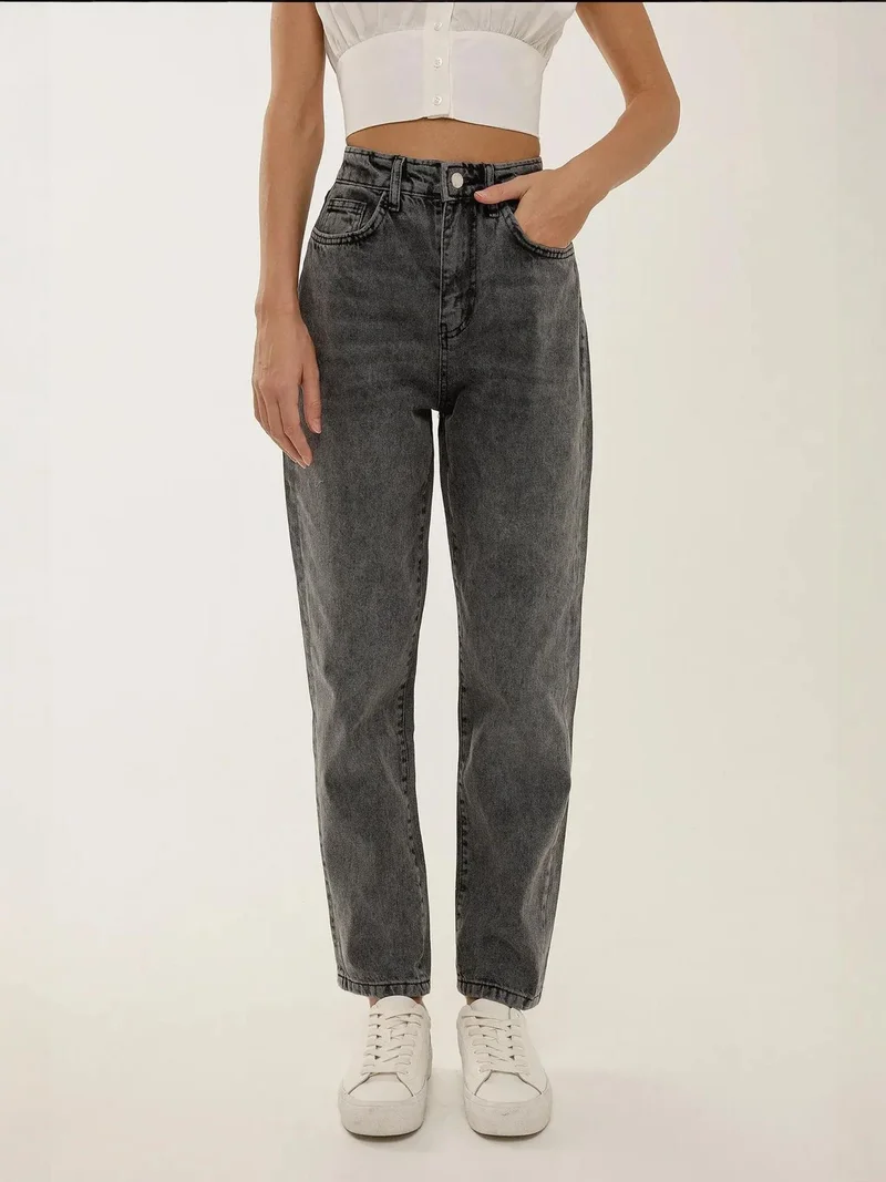 HICCUP High Waist Mom Jeans