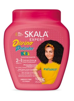 SKALA SKALA EXPERT Divino Potinho 2 in 1 Cream For Kids Hair Combing and Moisturizing, Provides Shine and Hair Strength 1000g 